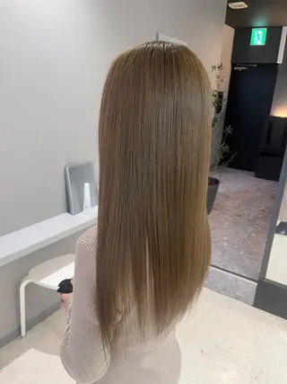 ロング カラー KANA🎀韓国 🇰🇷ハイライトのヘアスタイル