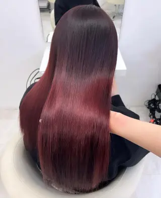 ロング カラー momo /レイヤー/暖色のヘアスタイル
