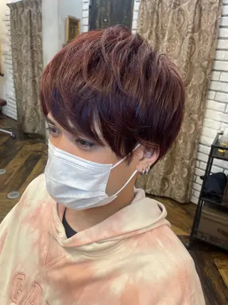 メンズ veretta.〜kuzuha〜所属・💎ブリーチ💎 カラー💎okadaのヘアスタイル