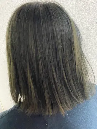 ミディアム カラー パーマ ヘアアレンジ メンズ キッズ ネイル マツエク・マツパ 🌈髪質改善・美髪矯 正・平野瀬乃🌈のヘアスタイル