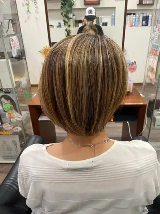 ショート 笠間 悠月のヘアスタイル