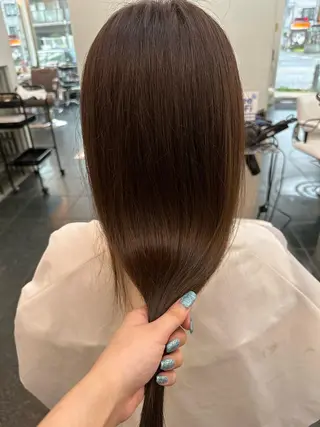 ロング 三好 花のヘアスタイル
