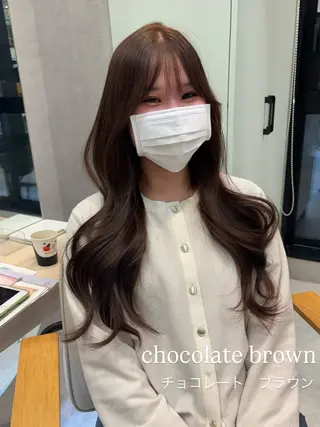 カラー 大橋 彩香のヘアスタイル