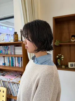 ショート 石川 実咲のヘアスタイル