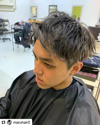 ミディアム カラー メンズ 🩷Eny terrace🩷のヘアスタイル