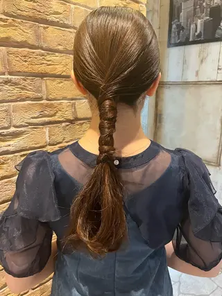 ロング ヘアアレンジ 似合わせスタイル 🌹mao🌹のヘアスタイル