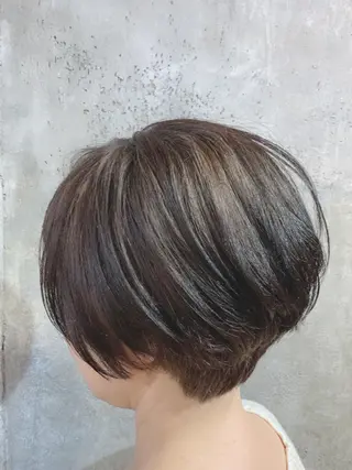 ショート 💎桑原勇志/ ショート/ハイトーンのヘアスタイル