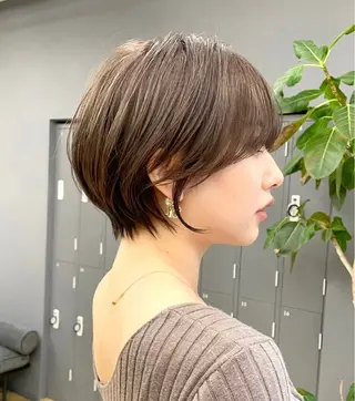 ショート 重里 瑠花のヘアスタイル