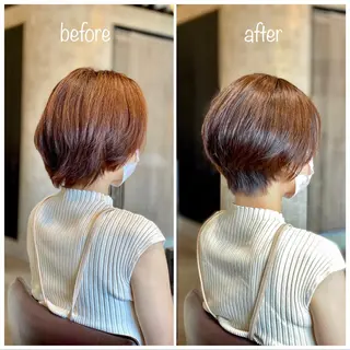 ショート 宮城 将大のヘアスタイル