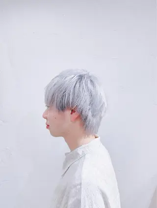 ショート カラー メンズ かんばら りょーいのヘアスタイル