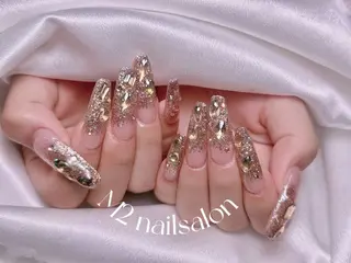 ネイル 長さだし専門店 M2　rikaのネイルデザイン