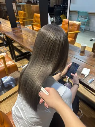 セミロング 横浜/うる艶/透明感 KOTOMI🎀🤍のヘアスタイル