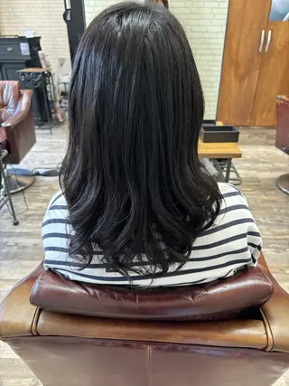 ロング パーマ 💎白髪染めも対応 🙆👌山本明菜のヘアスタイル