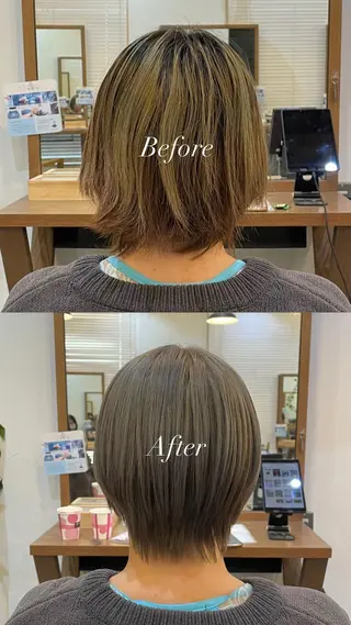 ショート Ayu🩶 パーマモデル募集中のヘアスタイル