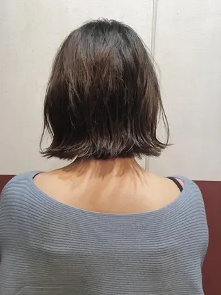 ミディアム ノグチ ユウキ/ボブのヘアスタイル