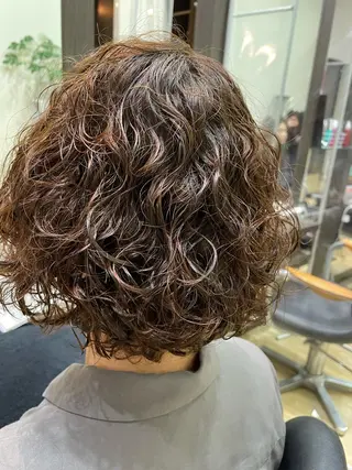 パーマ 石沢 知康のヘアスタイル