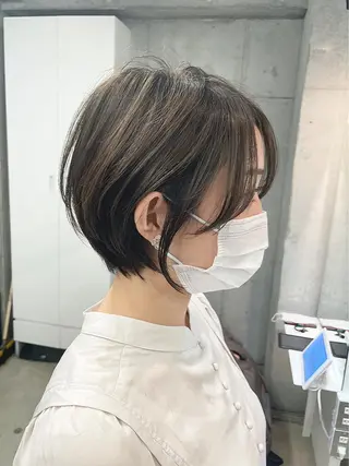 ショート カラー 【ショートカット 美髪矯正】今井隆太のヘアスタイル