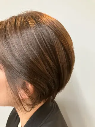 ショート カラー 佐藤 知子のヘアスタイル