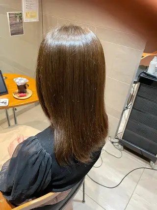 カラー 髪質改善カラー＆ 縮毛矯正　石井良平のヘアスタイル