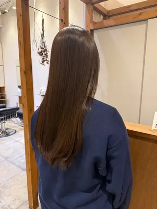 ロング カラー 🤍江坂 ハヤシアヤナ🤍のヘアスタイル