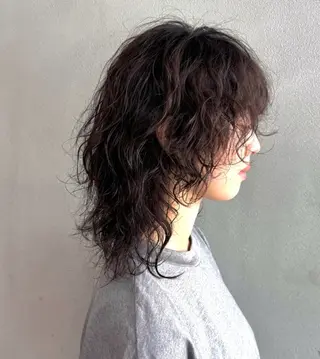 ミディアム パーマ 石川 友美のその他イメージ