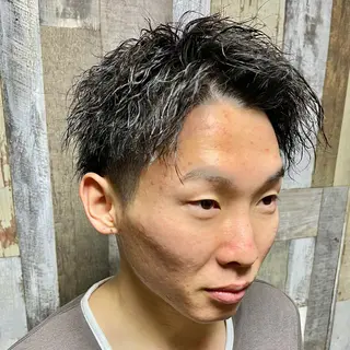 パーマ メンズ メンズ特化型/永井 友貴のヘアスタイル