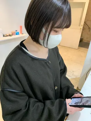 ショート ダブルカラー/透明感 💈JUNYA💈のヘアスタイル