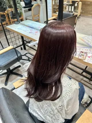 ロング カラー レイヤー/nail COCOROのヘアスタイル