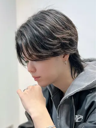 パーマ メンズ 【メンズ特化⚡️】 曲がる矯正/千原涼麻のヘアスタイル