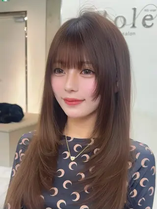 ロング カラー ヘアアレンジ 【博多髪質改善】 吉村　清志のヘアスタイル