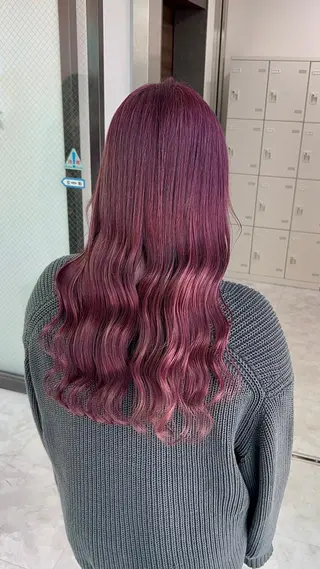 ロング カラー ヘアアレンジ ブリーチなしの達人 🌈KAITOのヘアスタイル