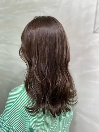 セミロング カラー 半個室女性salon 🩰Natsumiのヘアスタイル