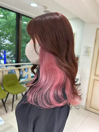 ロング カラー 透明感カラー 古山 結季🌙🖤のヘアスタイル