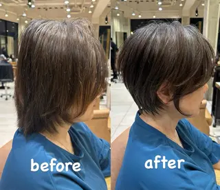 ショート 大人ショート特化/ カットモデル/表参道のヘアスタイル