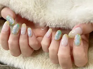 ネイル フルリール 【プライベートサロンのネイルデザイン