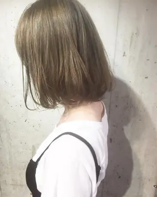ショート カラー パーマ ヘアアレンジ メンズ ネイル マツエク・マツパ 韓国風×透明感カラー 髪質改善オタベシンヤのヘアスタイル