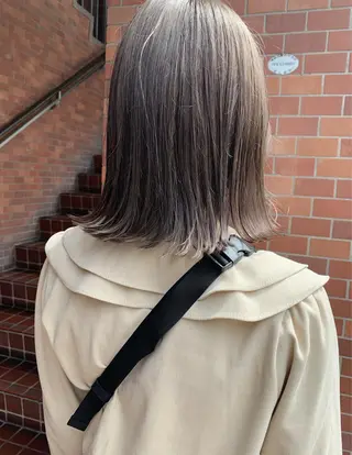 ミディアム 丹羽大喜 縮毛矯正/美髪矯正のヘアスタイル