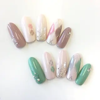 ネイル treat eyelash & nail salon 阪急西宮ガーデンズ店(別館)所属・treat 西北店のマツエク・マツパデザイン