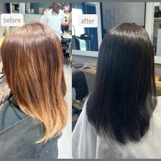 カラー いまなか みゆのヘアスタイル