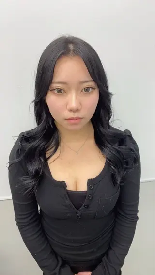 ロング カラー 韓国ヘア🇰🇷 スズキのヘアスタイル
