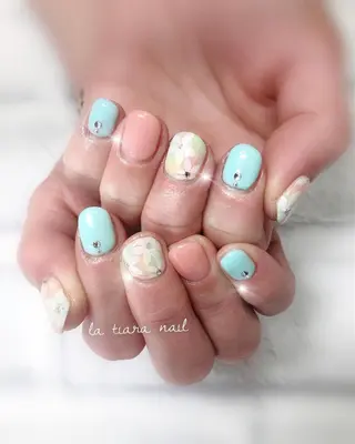 ネイル Blue bird  nailのネイルデザイン