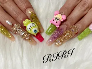 ネイル riri オーナーのネイルデザイン