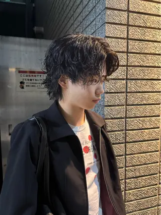 パーマ メンズ 川居大翔 /京都メンズ美容師のヘアスタイル