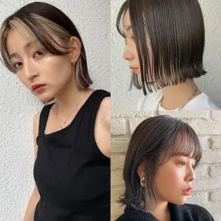 ミディアム 佐藤 壮一郎のヘアスタイル