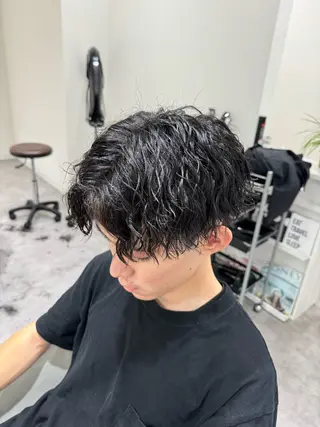 ミディアム 岐阜No.1メンズ 美容師／村上達紀のヘアスタイル