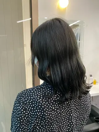 ミディアム カラー ヘアアレンジ TRU Shino🦋のマツエク・マツパデザイン