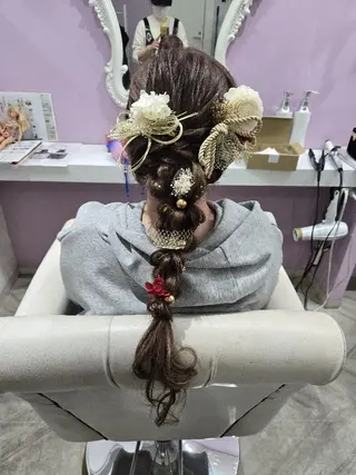 ロング ヘアアレンジ ナカシマ  アユミのヘアスタイル