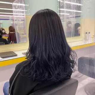 セミロング カラー ヘアアレンジ mai🍑暖色カラー /レイヤー💖のヘアスタイル