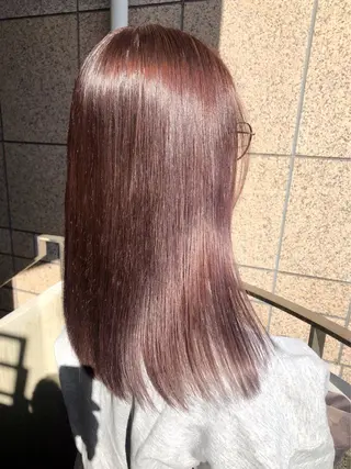 セミロング カラーアンドケアリタ kitamuuuのヘアスタイル