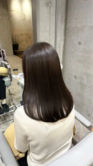 セミロング RUKA👱🏻 メンズカットパーマのヘアスタイル